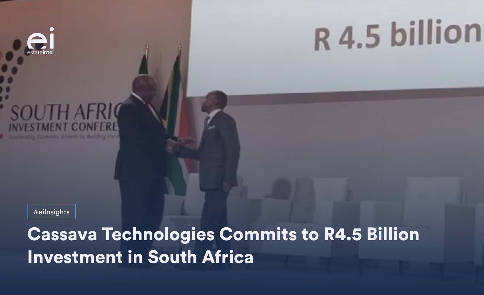 Cassava Technologies Commits to R4.5 Billion Investment in South Africa